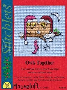 Mouseloft - Owls Together mit Passepartoutkarte