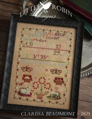 Stickvorlage Little Robin Designs - Clarissa Beaumont 1875