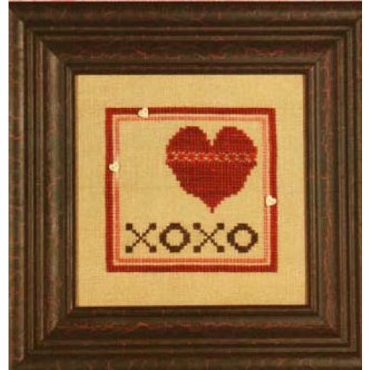 Heart In Hand Needleart - Wee One: Xoxo