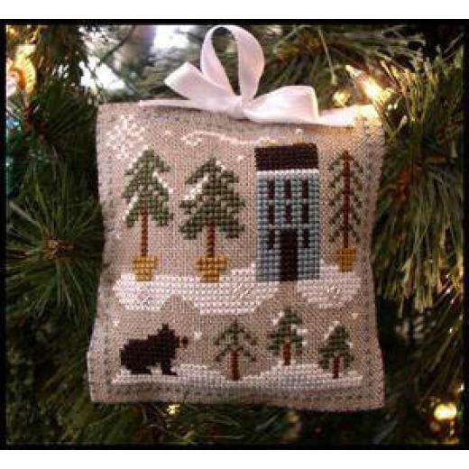 Little House Needleworks - 2010 Ornament Snowy Pines
