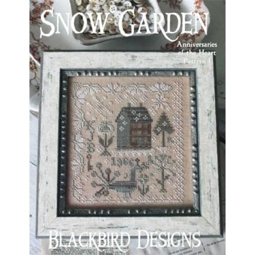 Stickvorlage Blackbird Designs - Snow Garden