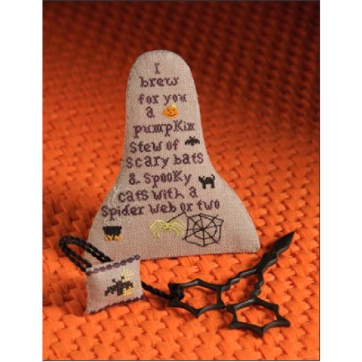 Dames of the Needle - Pumpkin Stew Scissor Case