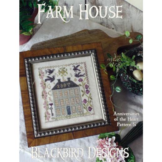 Stickvorlage Blackbird Designs - Farm House