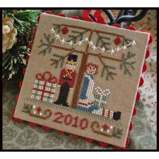 Little House Needleworks - 2010 Ornament Under The Tree