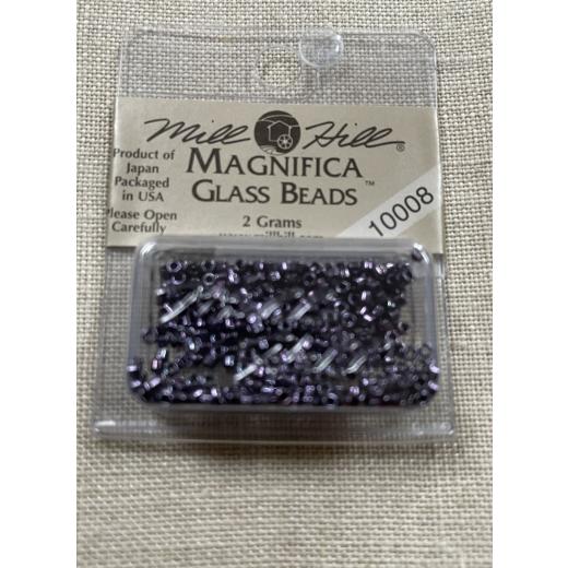 10008 - Black Plum Mill Hill Magnifica Beads Ø 1,65 mm