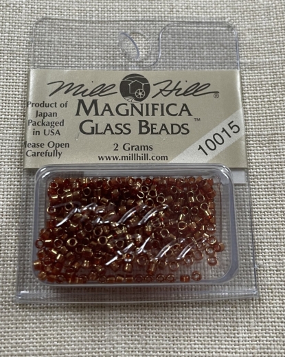 10015 - Golden Ginger Mill Hill Magnifica Beads Ø 1,65 mm