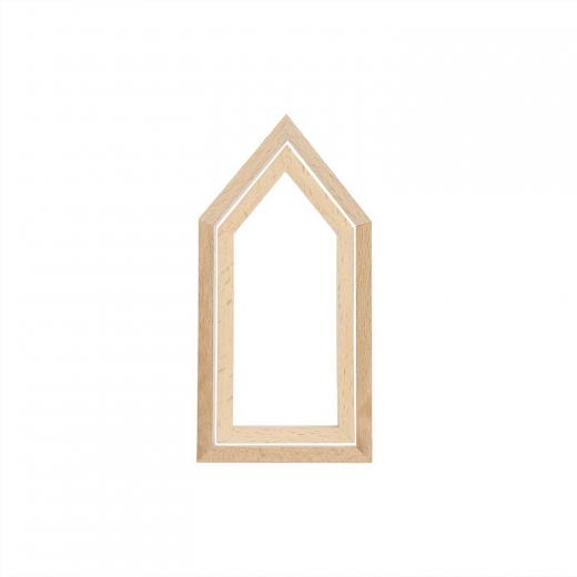 Dekostickrahmen Haus klein - Rico Design