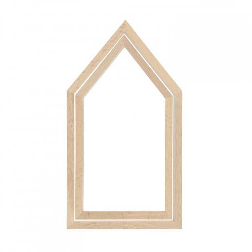 Dekostickrahmen Haus mittel - Rico Design