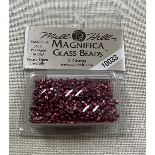 10033 - Antique Cranberry Mill Hill Magnifica Beads Ø 1,65 mm (Ausverkauf Restbestand)