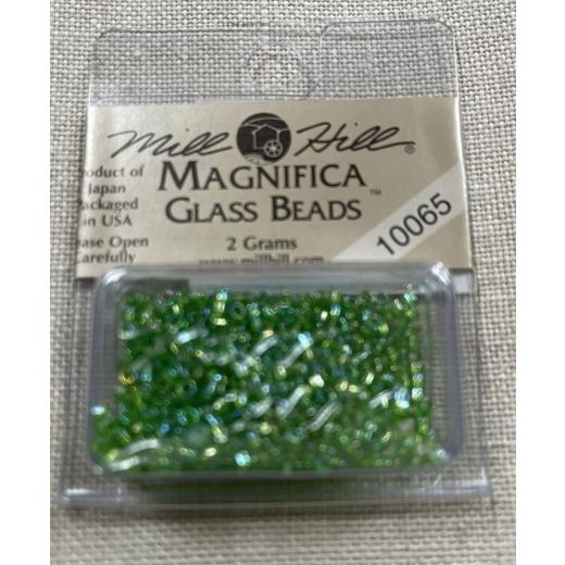 10065 - Christmas Green Mill Hill Magnifica Beads Ø 1,65 mm (Ausverkauf)