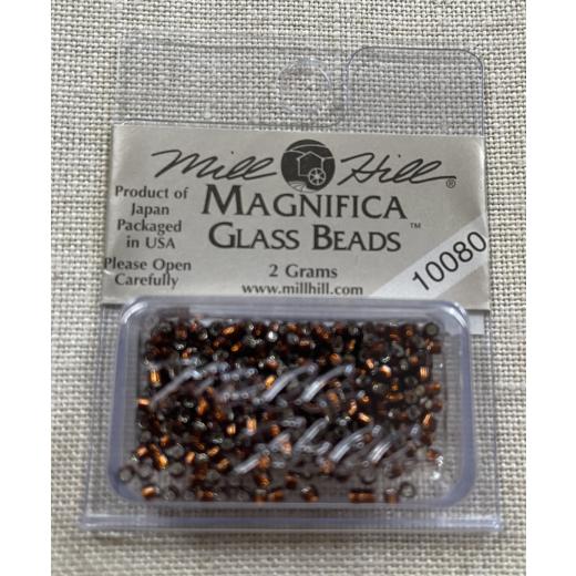 10080 Mill Hill Magnifica Beads - Brilliant Bronze Ø 1,65 mm (Ausverkauf)