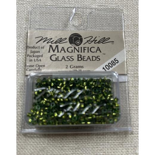 10085 - Olivine Mill Hill Magnifica Beads Ø 1,65 mm (Ausverkauf Restbestand)