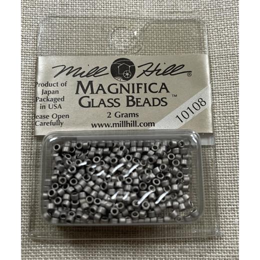 Mill Hill Magnifica Beads - 10108 Matte Pewter Ø 1,65 mm