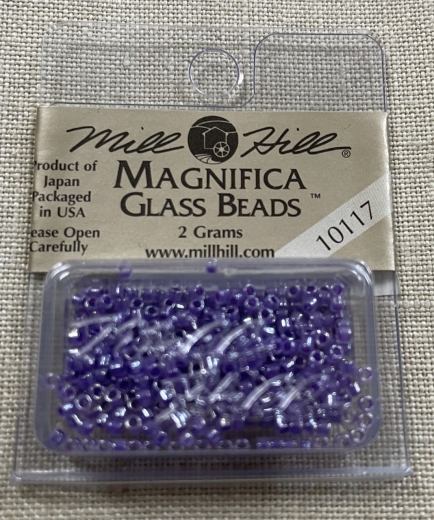 Mill Hill Magnifica Beads 10117 Lilac Satin Ø 1,65 mm