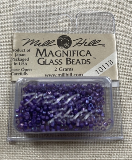 10118 - Dusty Purple Mill Hill Magnifica Beads Ø 1,65 mm