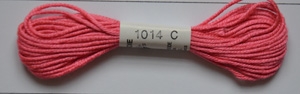 Soie dAlger Seidenstickgarn - Farbe 1014 rot