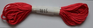 Soie dAlger Seidenstickgarn - Farbe 1015 rot