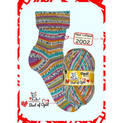 Best of Opal 4-fach Sockenwolle - Lollipop (1016)