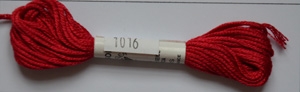 Soie dAlger Seidenstickgarn - Farbe 1016 rot