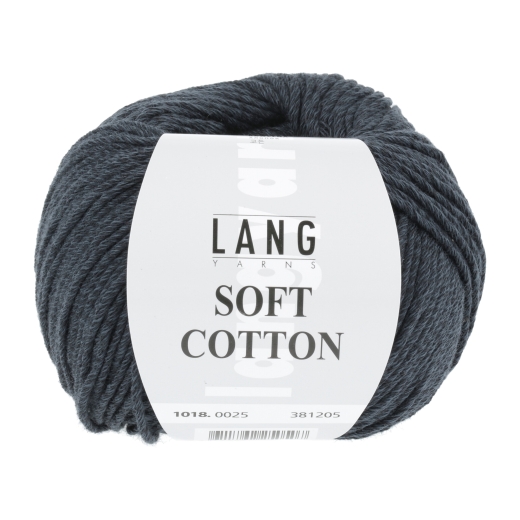 Lang Yarns Soft Cotton - nachtblau (0025)