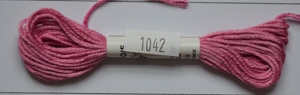 Soie dAlger Seidenstickgarn - Farbe 1042 rot violett / lila extra