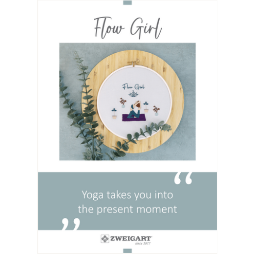 Zweigart - Flow Girl - download PDF kostenlose Stickanleitung
