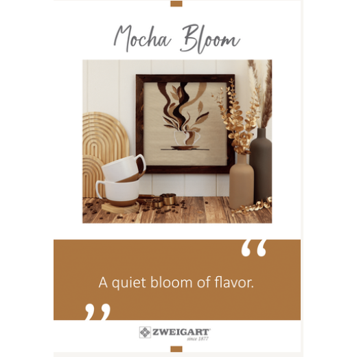 Zweigart - Mocha Bloom - download PDF kostenlose Stickanleitung