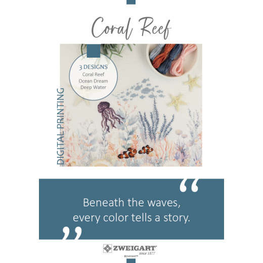Zweigart - Coral Reef - download PDF kostenlose Stickanleitung
