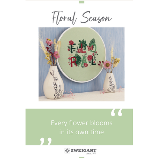 Zweigart - Floral Season - download PDF kostenlose Stickanleitung