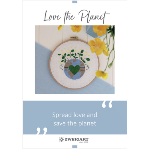 Zweigart - Love the Planet - download PDF kostenlose Stickanleitung