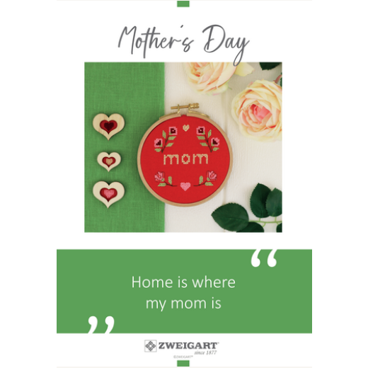 Zweigart - Mothers Day - download PDF kostenlose Stickanleitung