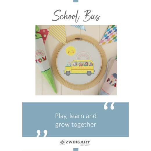Zweigart - School Bus - download PDF kostenlose Stickanleitung