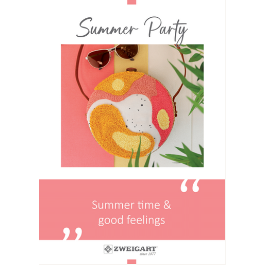 Zweigart - Summer Party - download PDF kostenlose Punchneedle-Anleitung