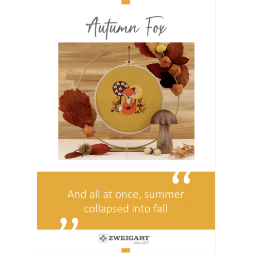 Zweigart - Autumn Fox - download PDF kostenlose Stickanleitung