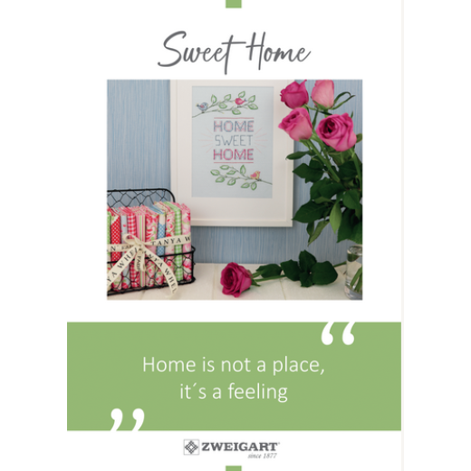 Zweigart - Sweet Home - download PDF kostenlose Stickanleitung