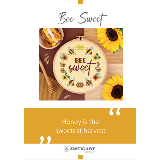 Zweigart - Bee Sweet - download PDF kostenlose Stickanleitung