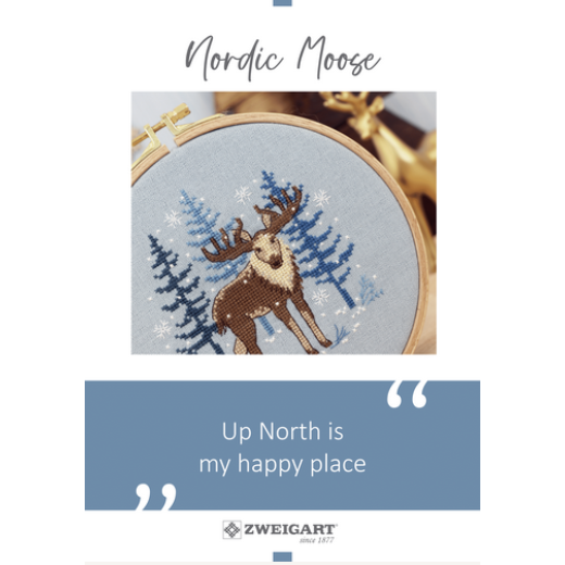 Zweigart - Nordic Moose - download PDF kostenlose Stickanleitung