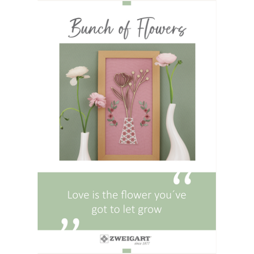 Zweigart - Bunch of Flowers - download PDF kostenlose Stickanleitung