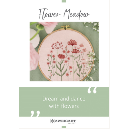Zweigart - Flower Meadow - download PDF kostenlose Stickanleitung