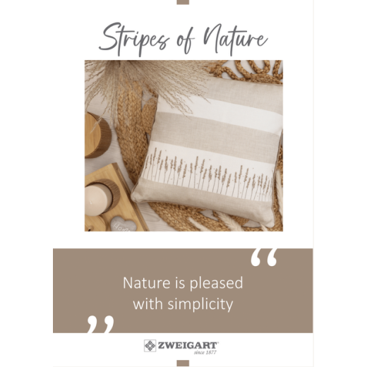Zweigart - Stripes of Nature - download PDF kostenlose Stickanleitung