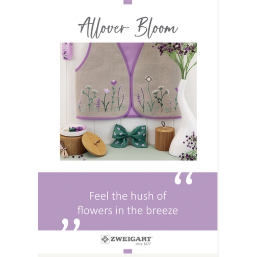 Zweigart - Allover Bloom - download PDF kostenlose Stickanleitung
