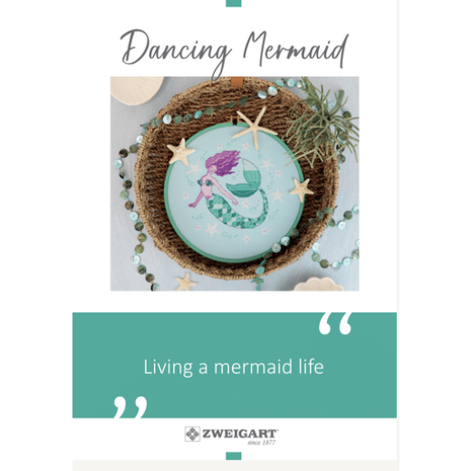 Zweigart - Dancing Mermaid - download PDF kostenlose Stickanleitung