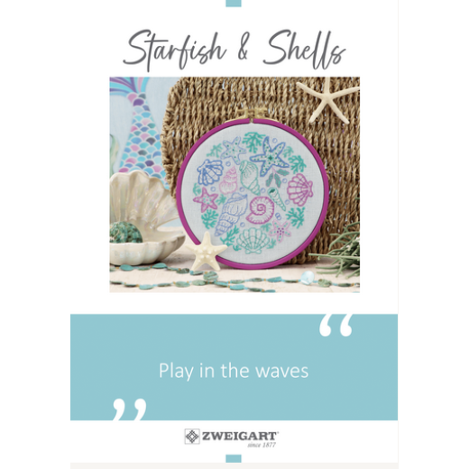 Zweigart - Starfish & Shells - download PDF kostenlose Stickanleitung