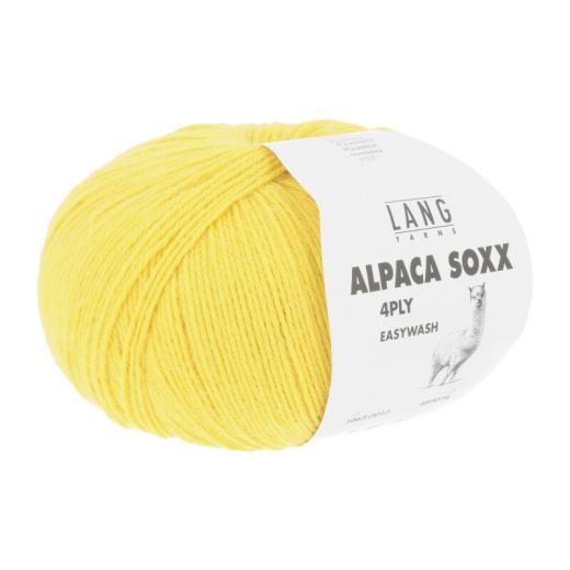 Alpaca Soxx 4-fach Lang Yarns - gelb (0013)