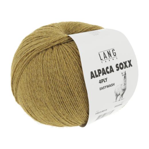 Alpaca Soxx 4-fach Lang Yarns - gelb mélange (0014)
