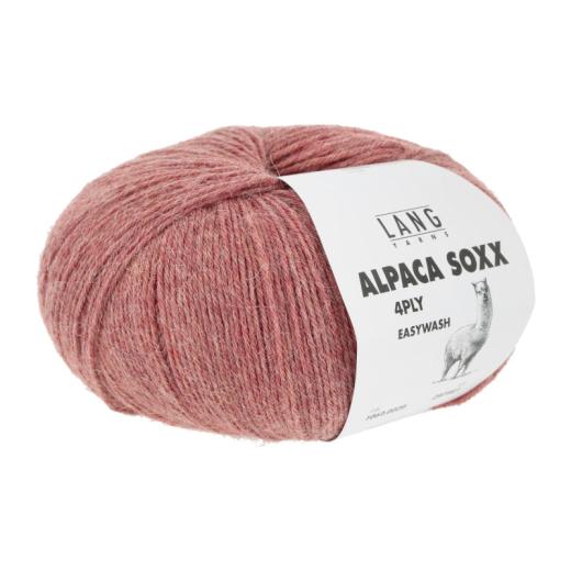 Alpaca Soxx 4-fach Lang Yarns - koralle mélange (0029)