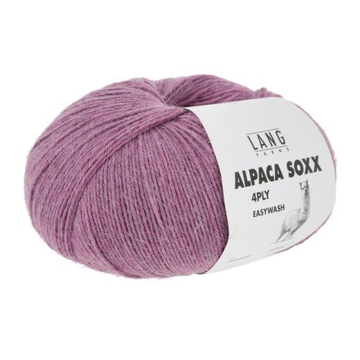 Alpaca Soxx 4-fach Lang Yarns - nelke mélange (0065)