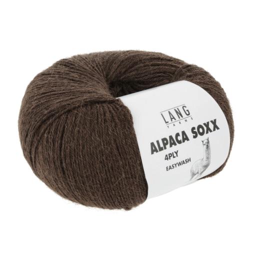 Alpaca Soxx 4-fach Lang Yarns - braun (0067)