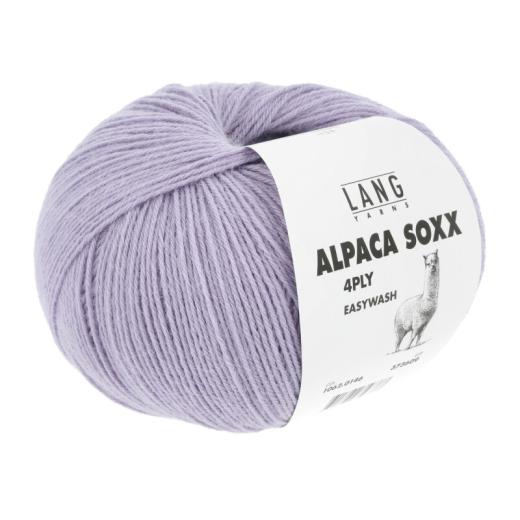 Alpaca Soxx 4-fach Lang Yarns - lila hell (0146)