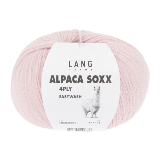 Lang Yarns Alpaca Soxx 4-fach - rosa